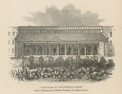 Pumpenraum im Wandsworth-Gefängnis von English School
