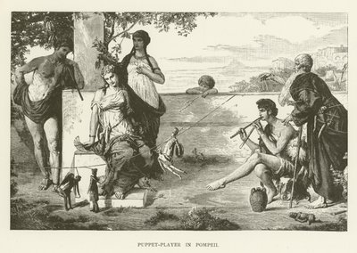 Puppenspieler in Pompeji von English School