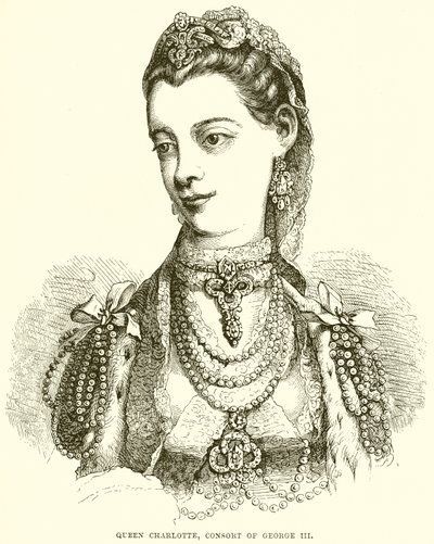 Königin Charlotte, Gemahlin von George III von English School