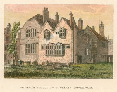 Queen Elizabeths Freie Grammatikschule, St. Saviours, Southwark von English School