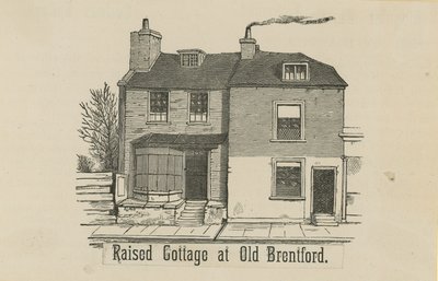 Erhöhtes Cottage in Old Brentford von English School