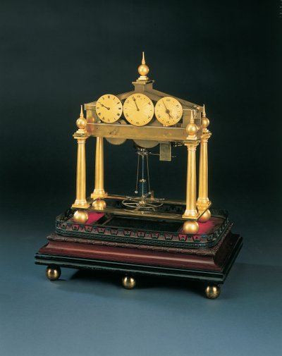Regency Tischregulator, zugeschrieben John Moxon oder Sir William Congreve, ca. 1820 von English School