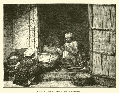 Reishändler von Patna, Provinz Behar von English School
