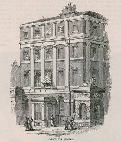 Richard Cosways Haus, Stratford Place, Oxford Street, London von English School