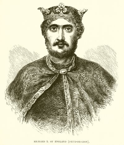 Richard I. von England von English School