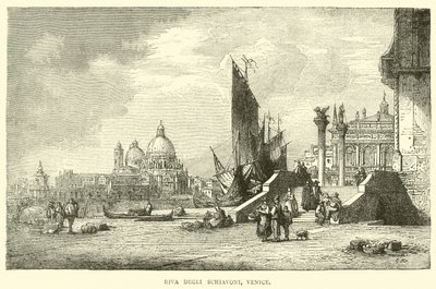 Riva degli Schiavoni, Venedig von English School