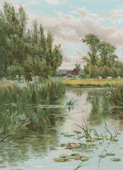 Flusslandschaft von English School
