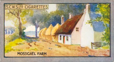Robert Burns: Mossgiel Farm von English School