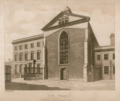 Rolls Chapel, London von English School