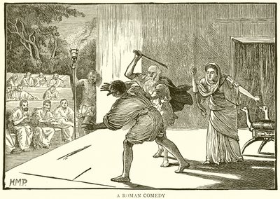 Römische Komödie von English School