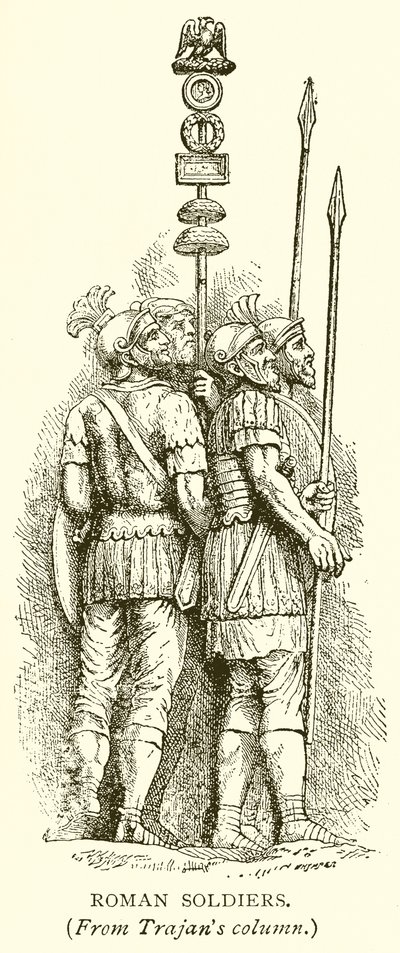 Römische Soldaten von English School