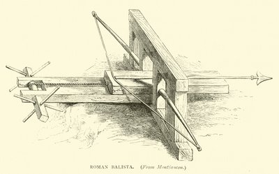 Römische Ballista von English School