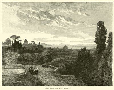 Rom, von der Villa Corsini von English School