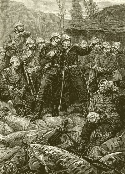 Rorkes Drift: Der Morgen nach dem Angriff von English School