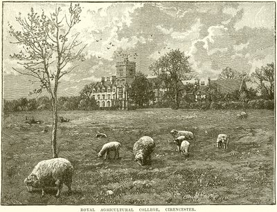 Royal Agricultural College, Cirencester von English School