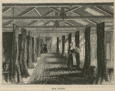 Royal Free Hospital, London: Krankenzimmer von English School