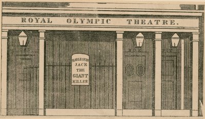 Royal Olympic Theater, London von English School
