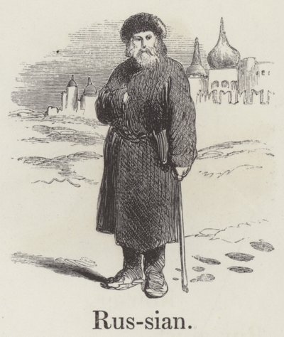 Russe (Gravur) von English School