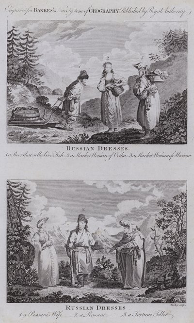 Russische Kostüme von English School