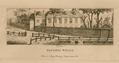 Sadlers Wells Theater, London von English School