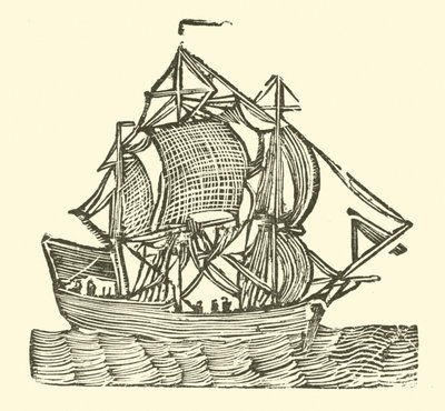 Segelschiff von English School