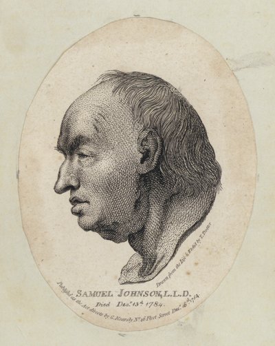 Samuel Johnson, englischer Schriftsteller und Lexikograf von English School