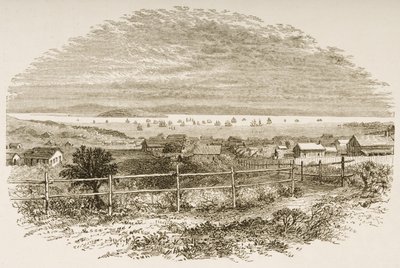 San Francisco im Jahr 1849, aus 