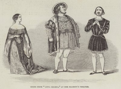 Szene aus "Anna Bolena" im Her Majesty