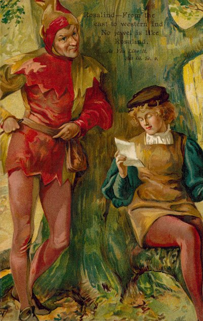 Szene aus Wie es euch gefällt von William Shakespeare von English School