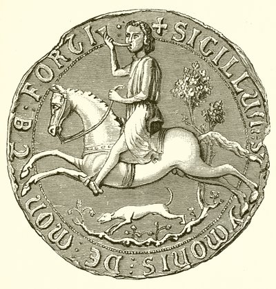 Siegel von Simon de Montfort von English School