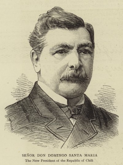 Senor Don Domingo Santa Maria (Stich) von English School