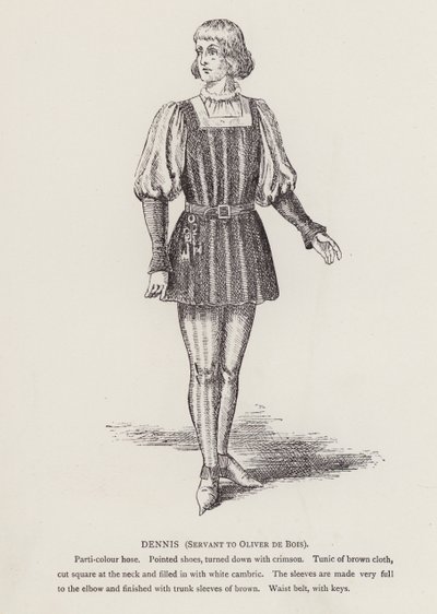 Shakespeares Wie es euch gefällt: Dennis, Diener von Oliver De Bois von English School