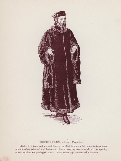Shakespeares Die lustigen Weiber von Windsor: Doktor Caius, ein französischer Arzt von English School
