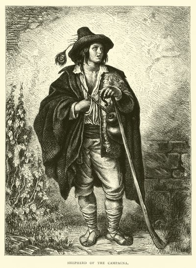 Hirte der Campagna von English School
