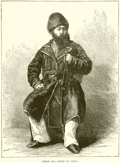 Shere Ali, Emir von Kabul von English School