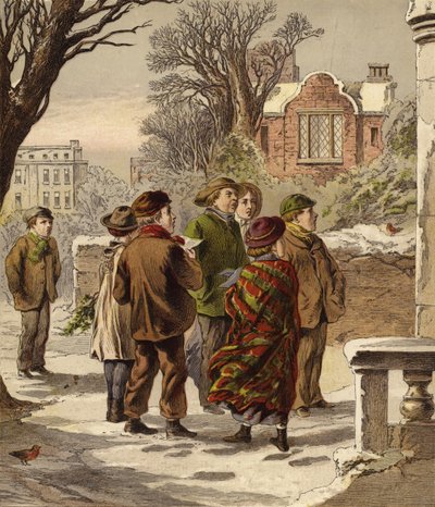 Weihnachtslieder singen von English School