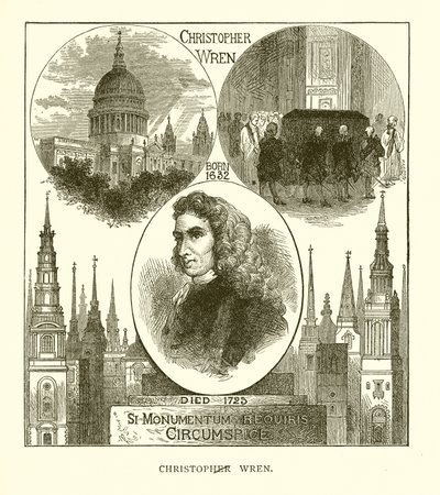 Sir Christopher Wren von English School