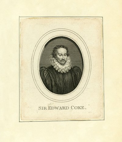 Sir Edward Coke von English School