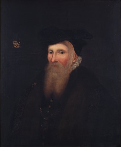 Sir Gilbert Dethick, Garter King of Arms von English School