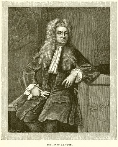 Sir Isaac Newton von English School