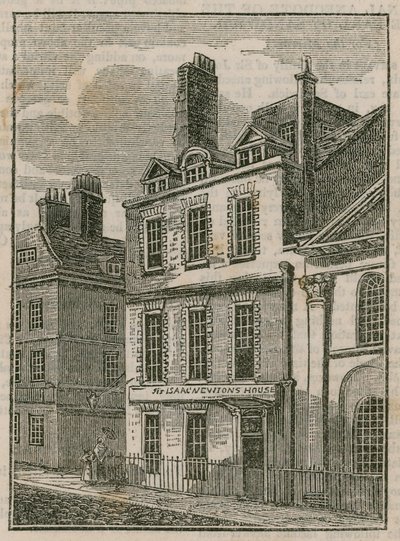 Sir Isaac Newtons Haus, St Martins Street, Leicester Square, London von English School