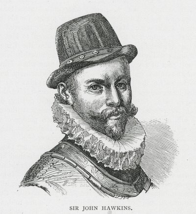 Sir John Hawkins (Gravur) von English School