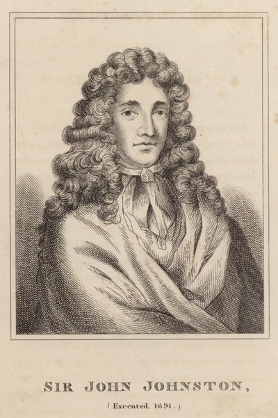 Sir John Johnston, Hingerichtet 1691 von English School