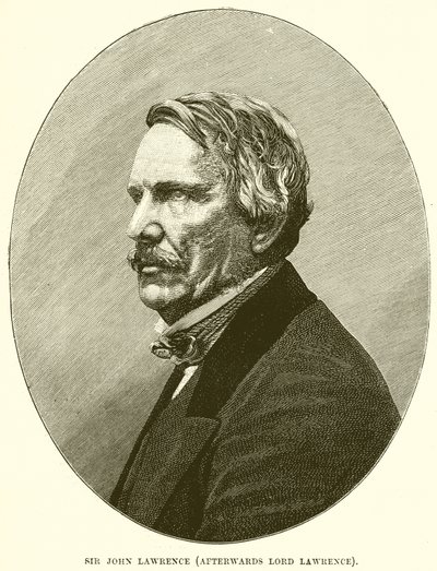 Sir John Lawrence (später Lord Lawrence) von English School