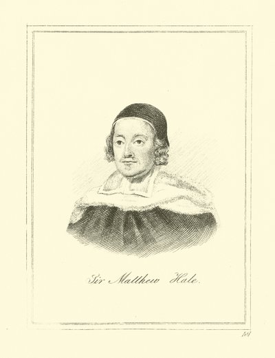 Sir Matthew Hale von English School