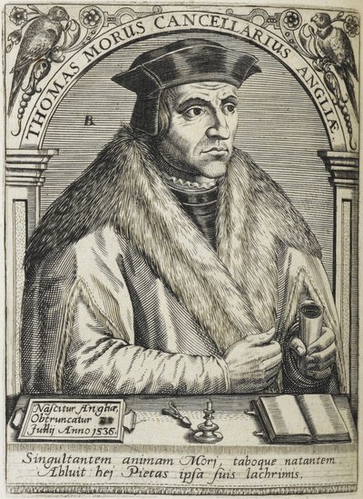 Sir Thomas More, Heiliger, Illustration aus 