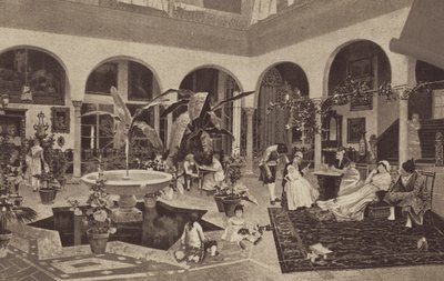 Spanisches Interieur von English School