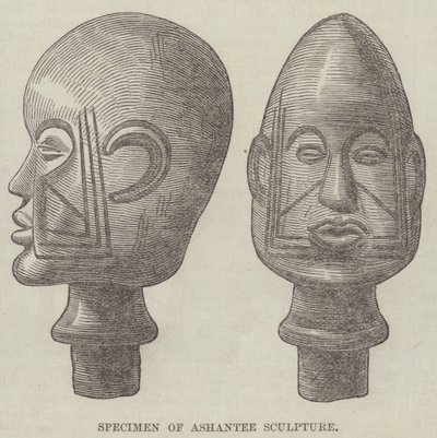 Beispiel ashantischer Skulptur von English School