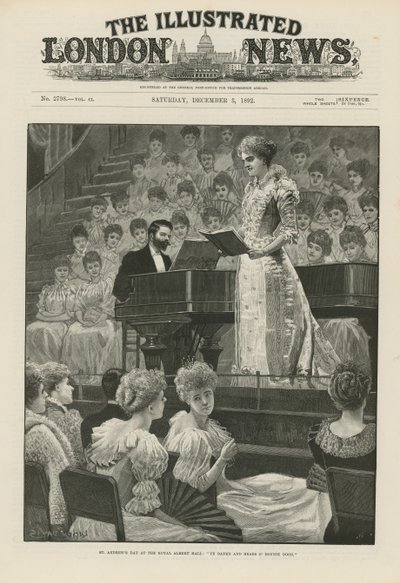 St. Andrews Tag in der Royal Albert Hall von English School