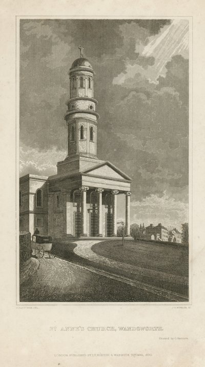 St. Annes Kirche in Wandsworth von English School